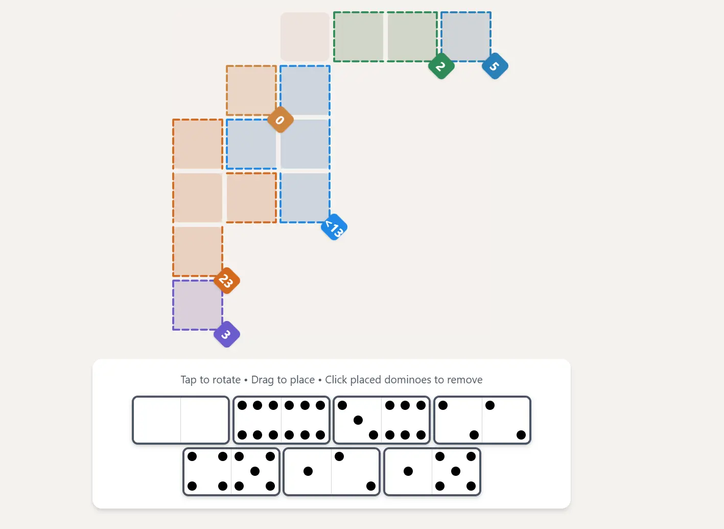 Pips Game screenshot