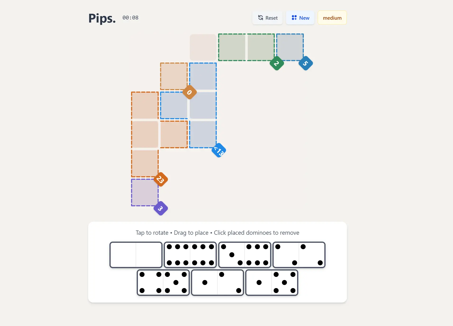 Pips Gameplay: Game screen-2