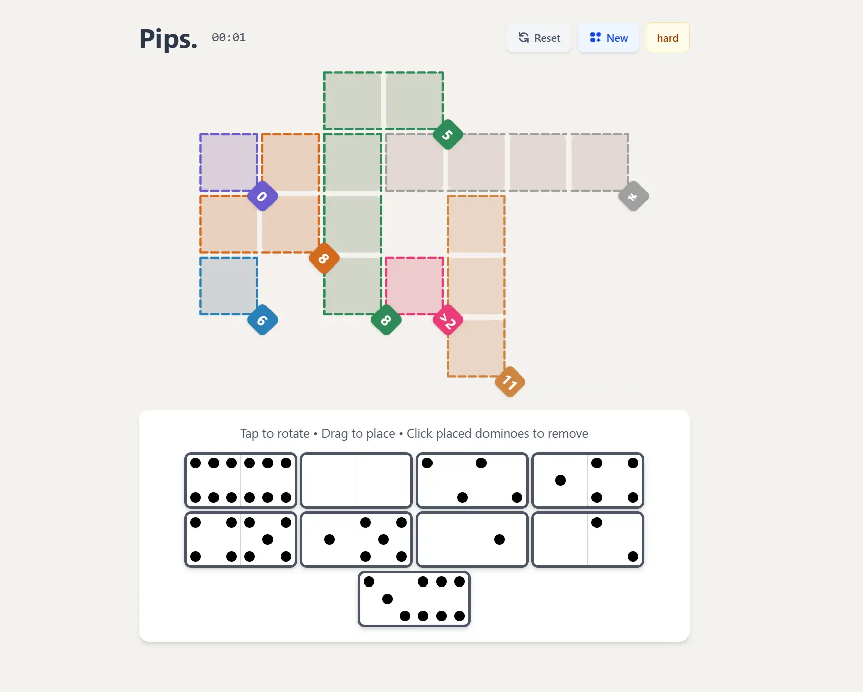 Pips NGameplay: Game screen-4
